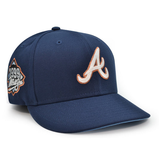 Atlanta Braves "TWO-O-FIVE" Exclusive New Era 59Fifty Fitted Hat - Ocean Side/Sky UV