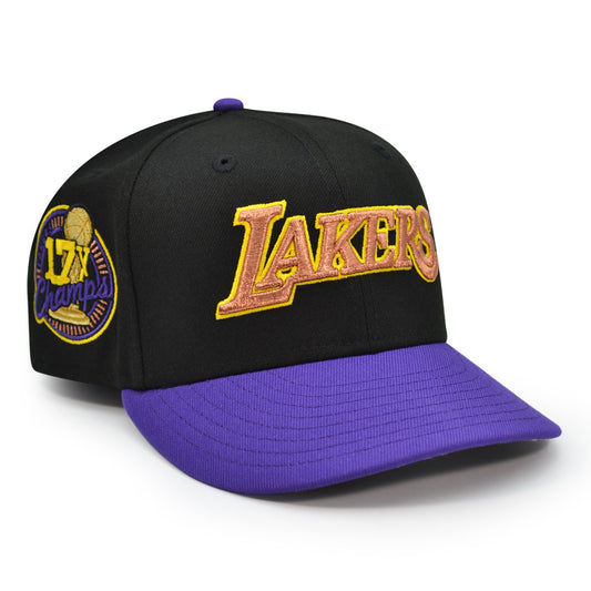 Los Angeles Lakers "PURPLE REIGN" Exclusive New Era 59Fifty Fitted Hat - Black/Purple