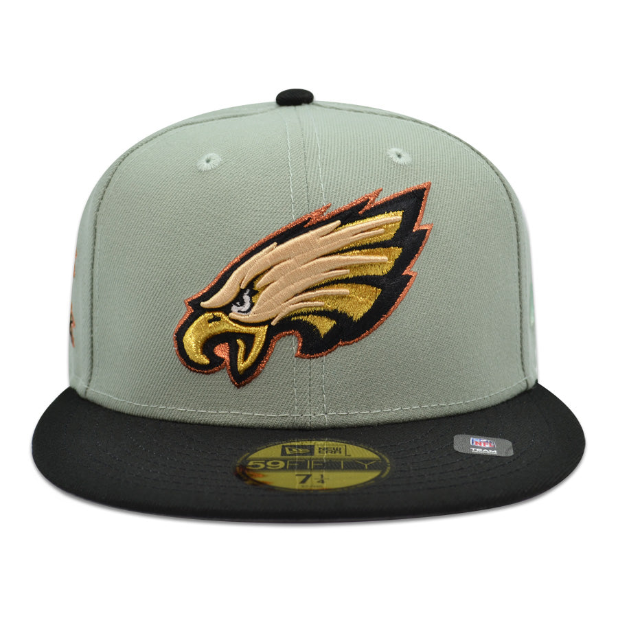 Philadelphia Eagles "LIBERTE" Exclusive New Era 59Fifty Fitted Hat - Everest/Black