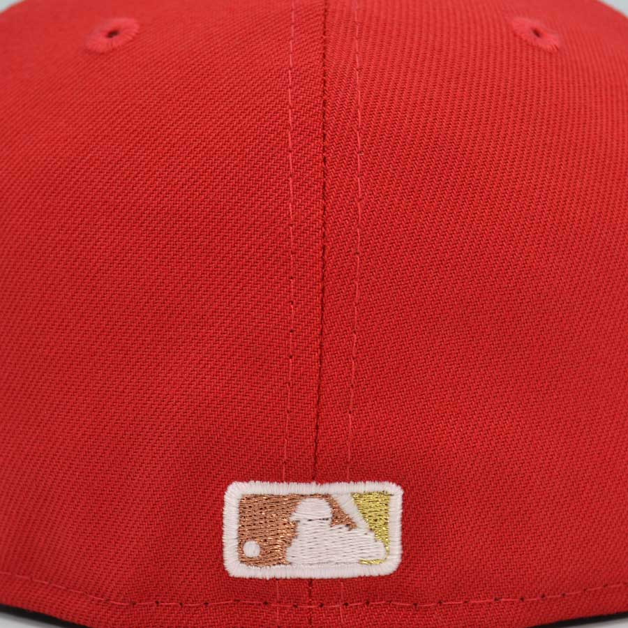 Toronto Blue Jays "ALWAYS FRESH" Exclusive New Era 59Fifty Fitted Hat - Scarlet/Burntwood