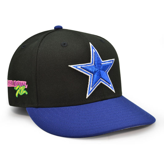 Dallas Cowboys "TENTH STREET" Exclusive New Era 59Fifty Fitted Hat - Black/Royal