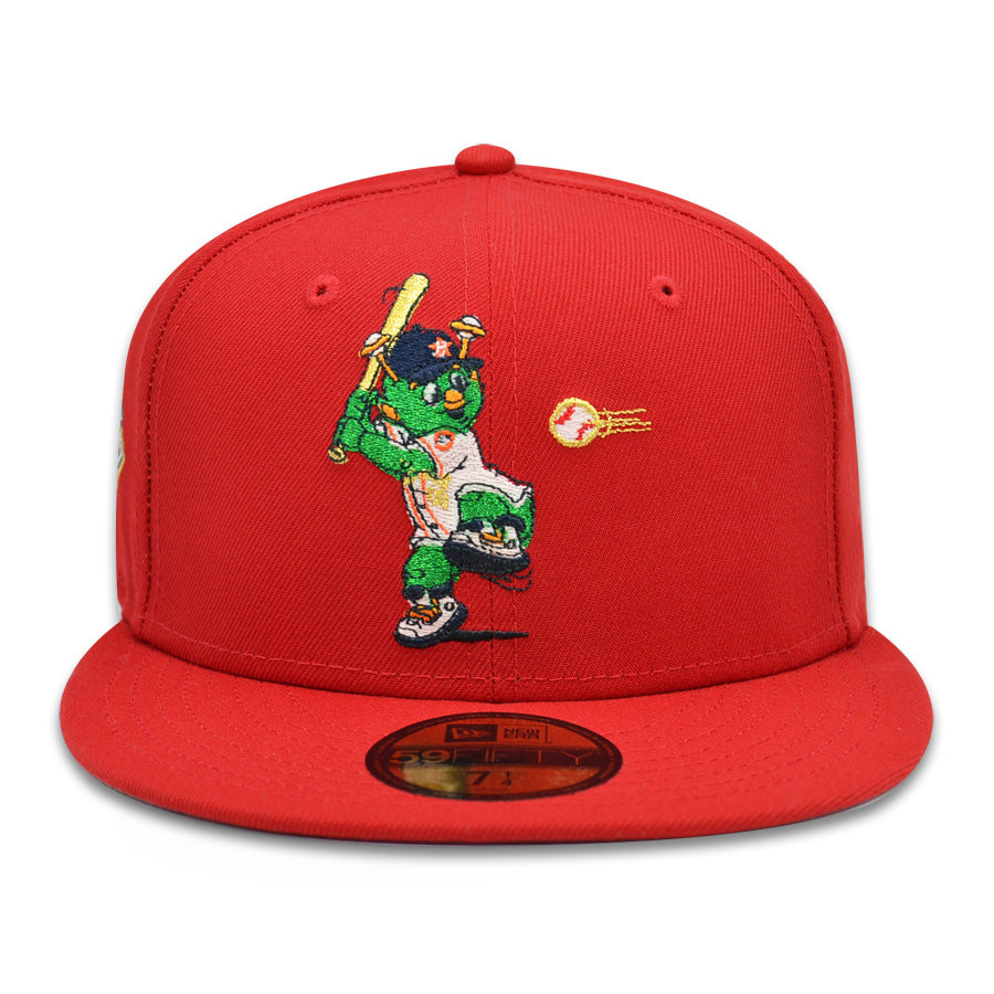 Houston Astros "THE GRINCH" Orbit Exclusive New Era 59Fifty Fitted Hat - Scarlet