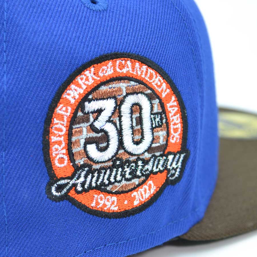 Baltimore Orioles "30 FOR 30" Exclusive New Era 59Fifty Fitted Hat - Calming Blue/Walnut