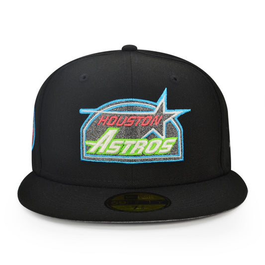 Houston Astros 40th ANNIVERSARY Exclusive New Era 59Fifty Fitted Hat - Black