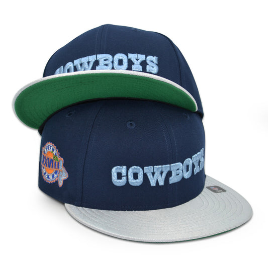 Dallas Cowboys "THE COMEBACK" Exclusive NFL New Era 59Fifty Fitted Hat -Navy/Silver