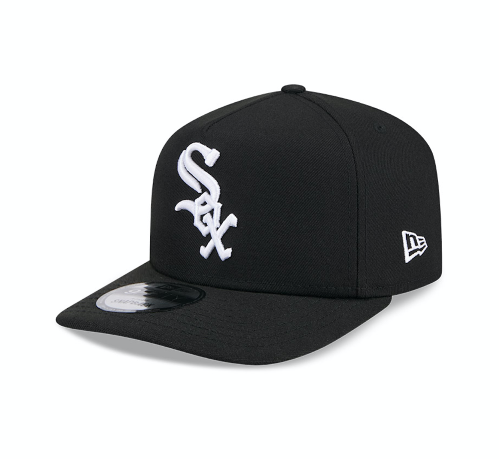 Chicago White Sox New Era A-FRAME 9Fifty Snapback MLB Hat - Black