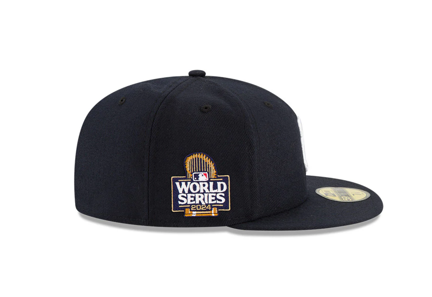 New York Yankees New Era 2024 WORLD SERIES On-Field 59FIFTY Fitted Hat - Navy