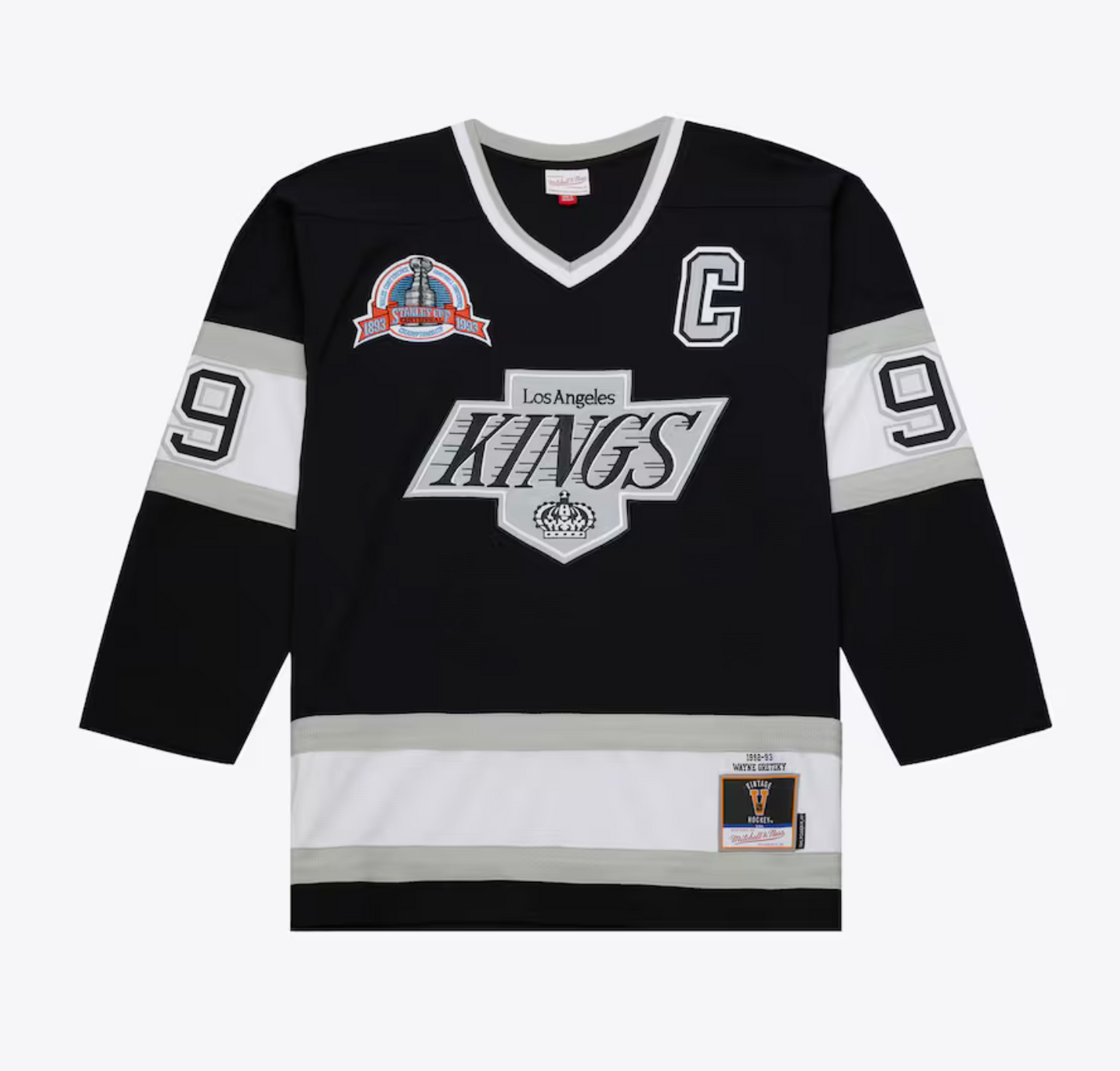 Wayne Gretzky Los Angeles Kings 1992-93 Power Play Player Jersey - Black