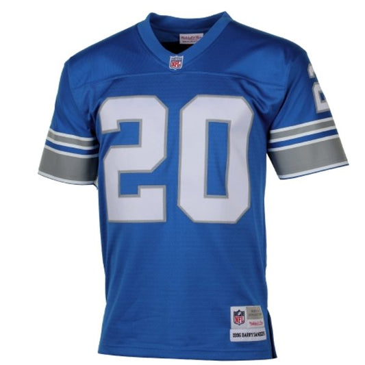 Barry Sanders Detroit Lions 1996 Mitchell & Ness LEGENDS Throwback Replica Jersey