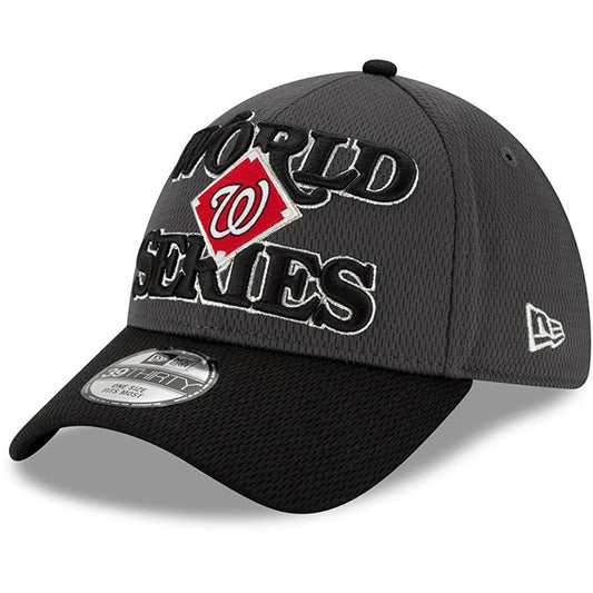 Washington Nationals New Era 2019 MLB National League Champions LOCKER ROOM FLEX-FIT 39Thirty Hat - OSFM