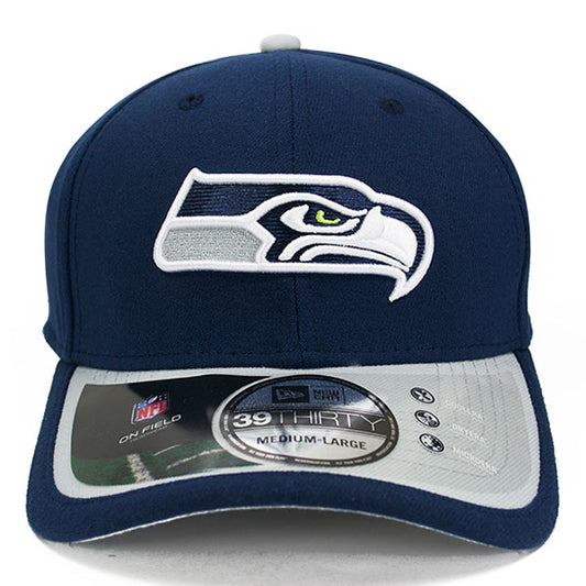 Seattle Seahawks 2015 Official SIDELINE On-Field FLEX-FIT 39Thirty New Era NFL Hat