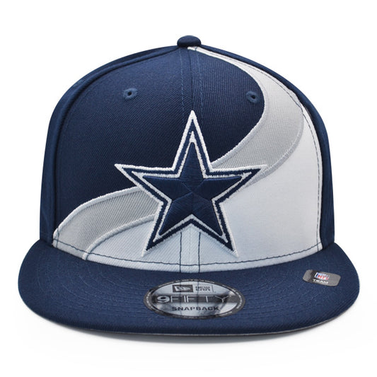 Dallas Cowboys New Era THE WAVE 9Fifty Snapback NFL Hat - Navy/Gray