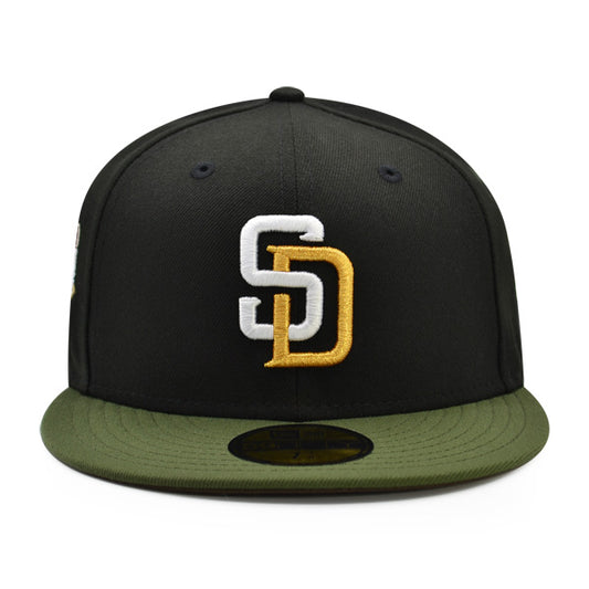 San Diego Padres 2016 ALL-STAR GAME Exclusive New Era 59Fifty Fitted Hat - Black/Olive