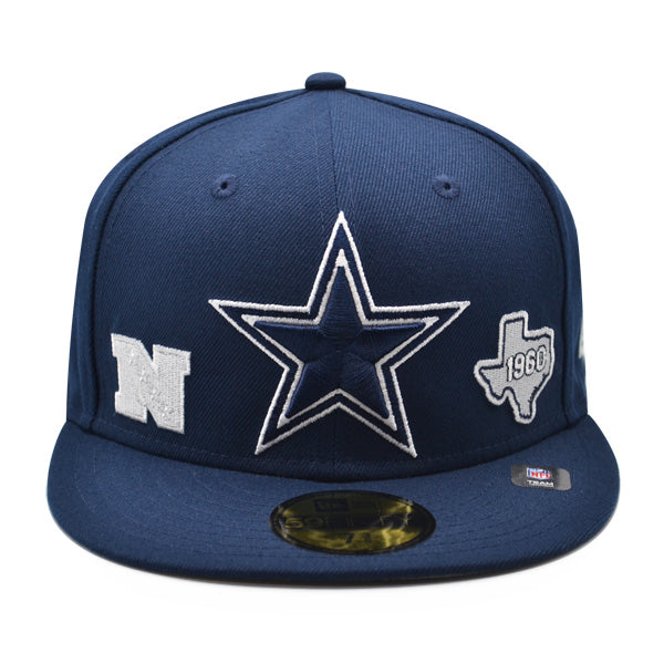 Dallas Cowboys New Era TEAM IDENTITY Exclusive NFL Fitted 59Fifty Hat