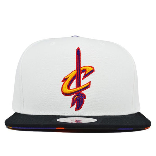 Cleveland Cavaliers 3 TIMES A CHARM Jordan 8 SNAPBACK Mitchell & Ness NBA Hat