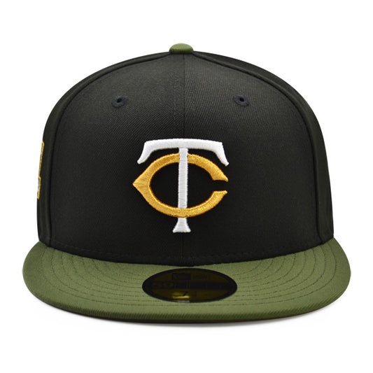 Minnesota Twins 2014 ALL-STAR GAME Exclusive New Era 59Fifty Fitted Hat - Black/Olive