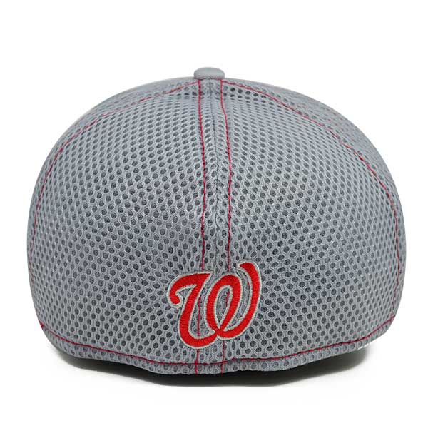 Washington Nationals GRAY NEO FLEX-FIT 39Thirty New Era NHL Hat = Med/Large