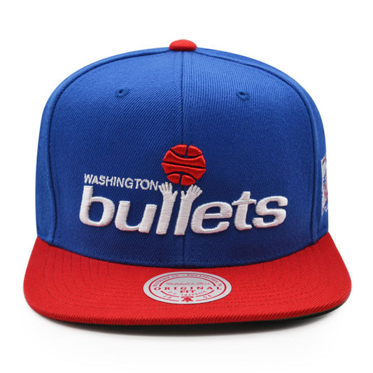 Washington Bullets 1980 NBA ALL-STAR GAME Exclusive Mitchell & Ness Snapback Hat - Royal/Red