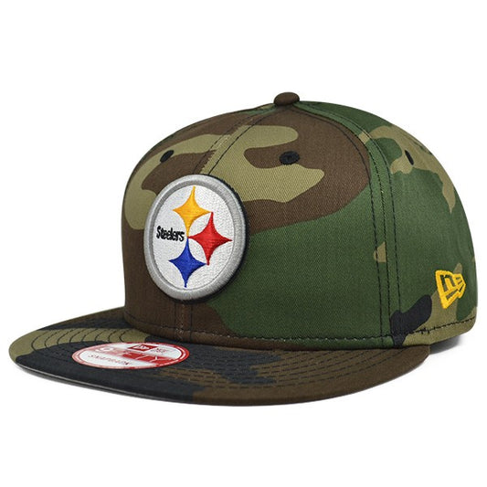 Pittsburgh Steelers CAMO Snapback 9Fifty New Era NFL Hat