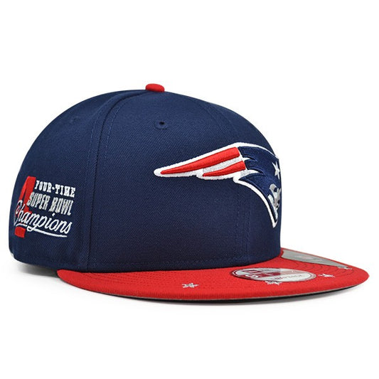 New England Patriots STAR TRIM Snapback 9Fifty New Era NFL Hat