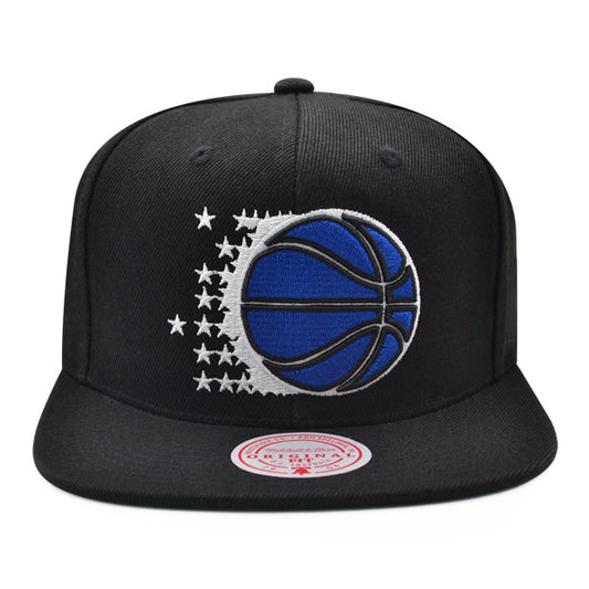 Orlando Magic Mitchell & Ness CLASSIC B-BALL Snapback Hat - Black/Royal