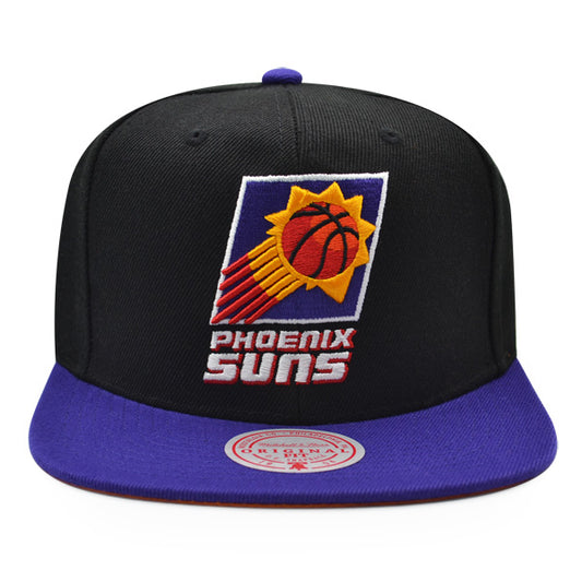 Phoenix Suns Mitchell & Ness CLASSIC 2Tone Snapback Hat - Black/Purple