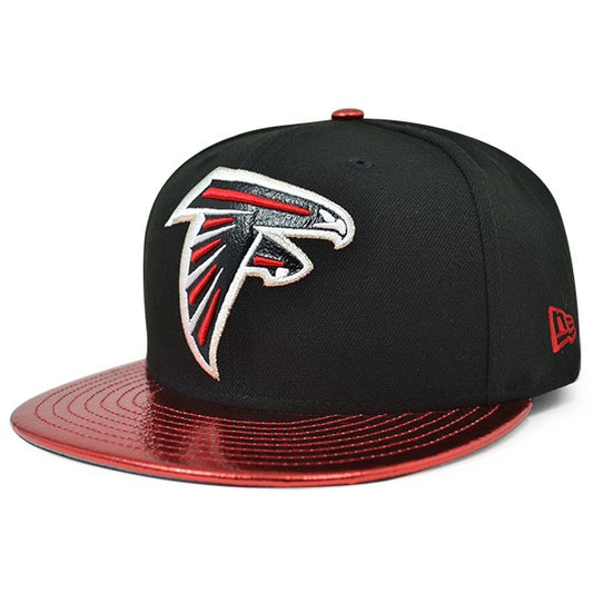 Atlanta Falcons Shiny Trim Snapback 9Fifty New Era NFL Hat