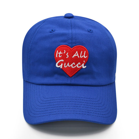 Field Grade IT'S ALL GUCCI Strapback Adjustable Hat - Royal