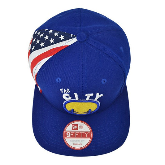 Golden State Warriors FLAG SIDE SNAPBACK 9Fifty New Era MLB Hat