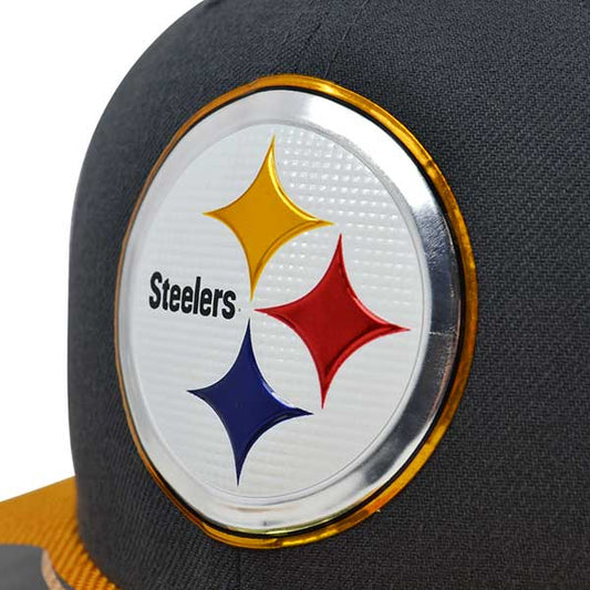 Pittsburgh Steelers 50th Anniv. On-Field GOLD Collection FITTED 59Fifty New Era NFL Hat