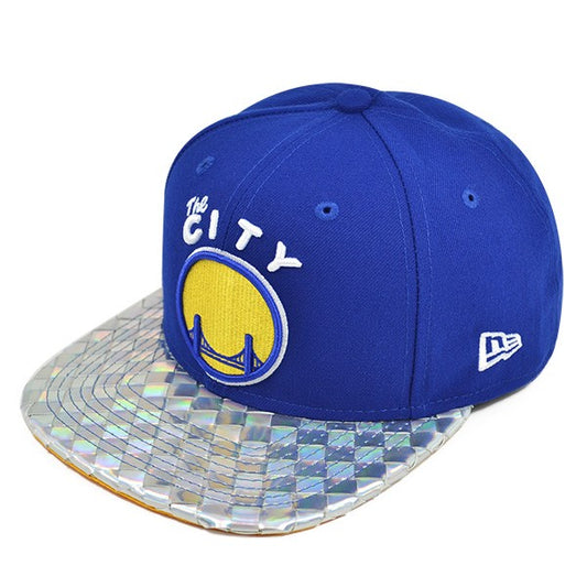 Golden State Warriors METALLIC WEAVE SNAPBACK 9Fifty New Era NBA Hat