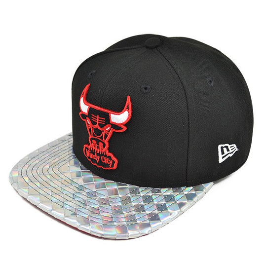 Chicago Bulls METALLIC WEAVE SNAPBACK 9Fifty New Era NBA Hat