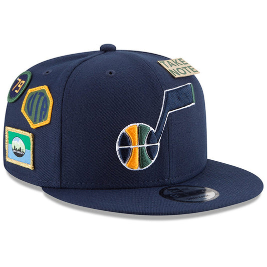 Utah Jazz New Era 2018 Draft 9FIFTY Snapback Adjustable Hat – Navy