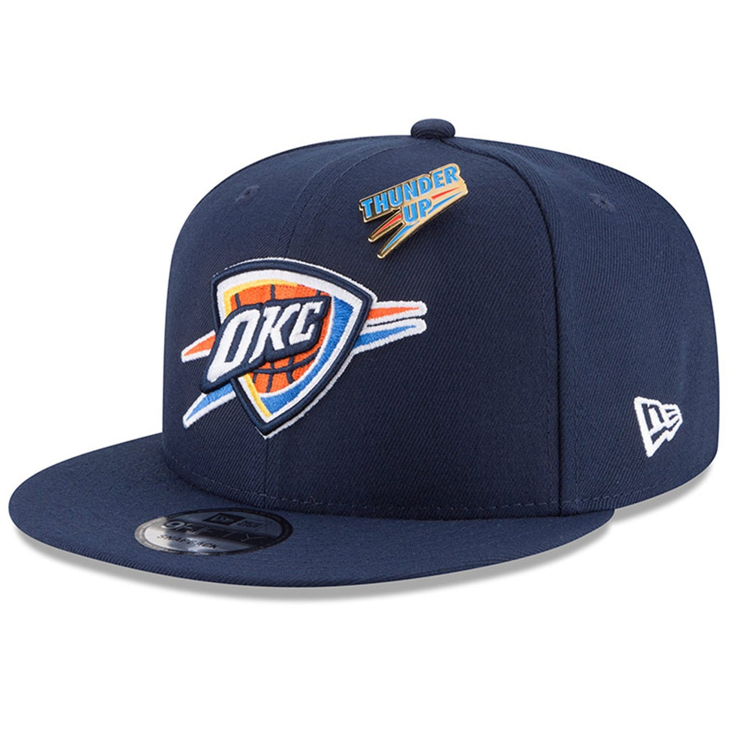 Oklahoma City Thunder New Era 2018 Draft 9FIFTY Snapback Adjustable Hat – Navy