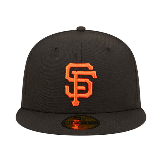 San Francisco Giants 2010 World Series New Era Exclusive 59Fifty Fitted Hat -Black/Orange