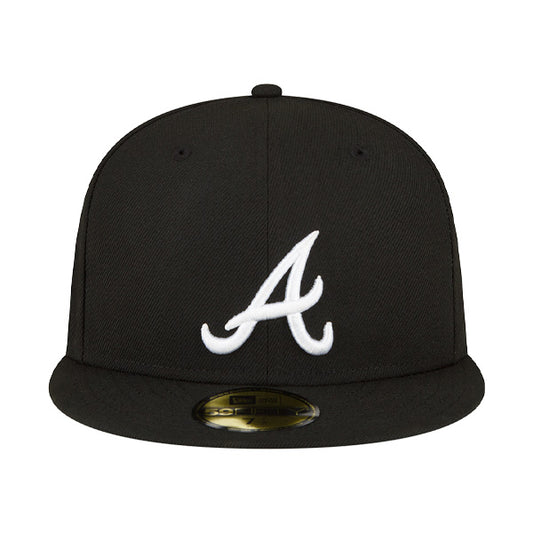 Atlanta Braves New Era 2021 World Series Exclusive 59Fifty Fitted Hat -Black/White