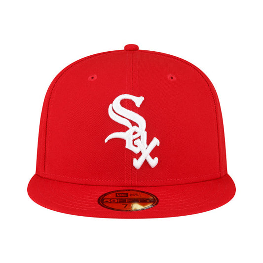 Chicago White Sox New Era 2003 All-Star Game Exclusive 59Fifty Fitted Hat -Red/Gray UV