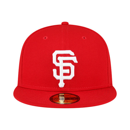 San Francisco Giants New Era 2010 World Series Exclusive 59Fifty Fitted Hat -Red/White