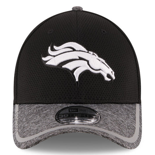 Denver Broncos New Era NFL 2016 Training 39Thirty Flex-Fit Hat - Black